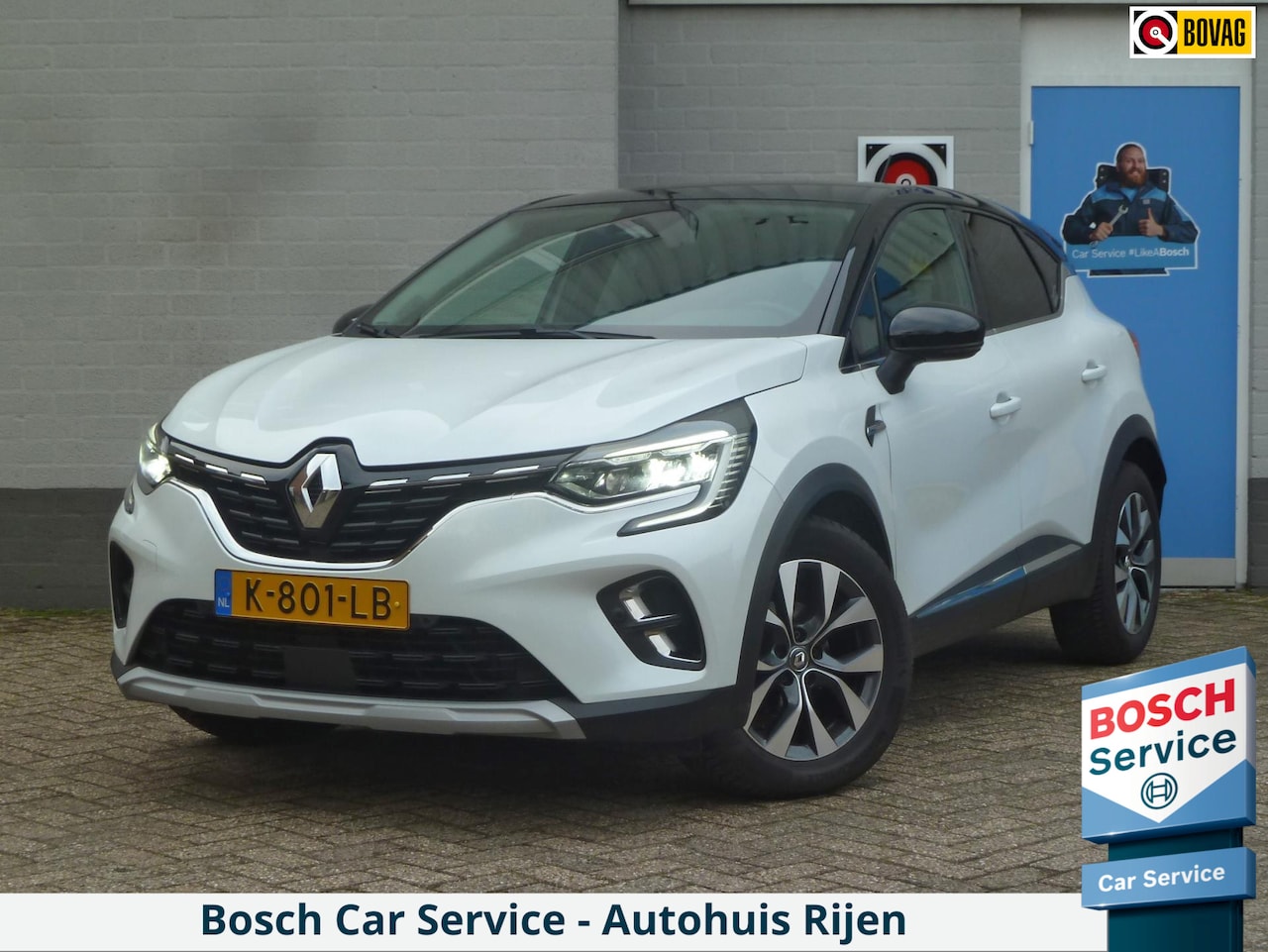 Renault Captur - 1.3 TCe 140 Intens Aut.|Navi|Camera|Trekhaak|Climate-Control|LED|Keyless-Entry/Go - AutoWereld.nl