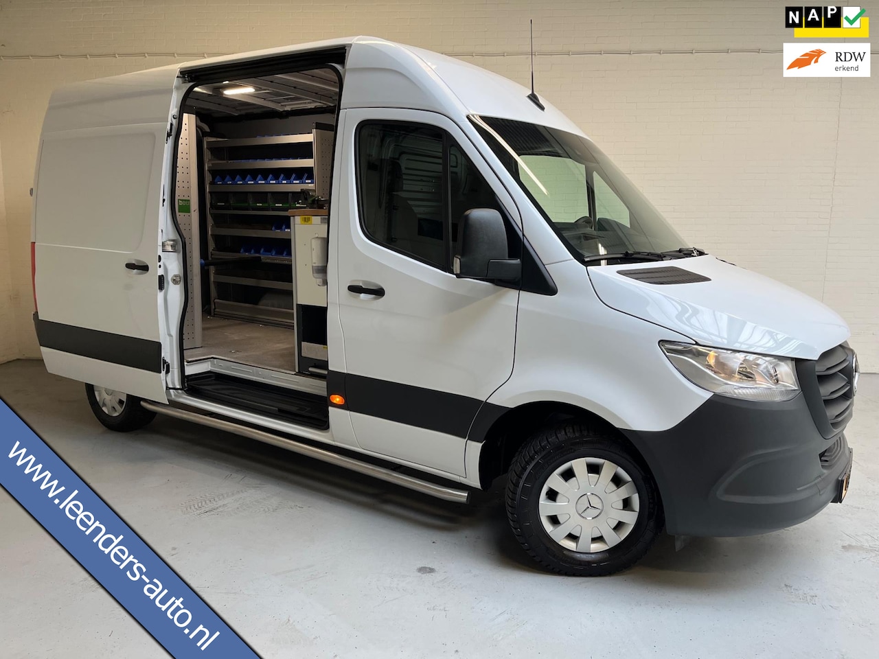 Mercedes-Benz Sprinter - Mobielewerkplaats Servicewagen 311 2.2 CDI euro6 L2H2, Inrichting, Omvormer V230, Compress - AutoWereld.nl