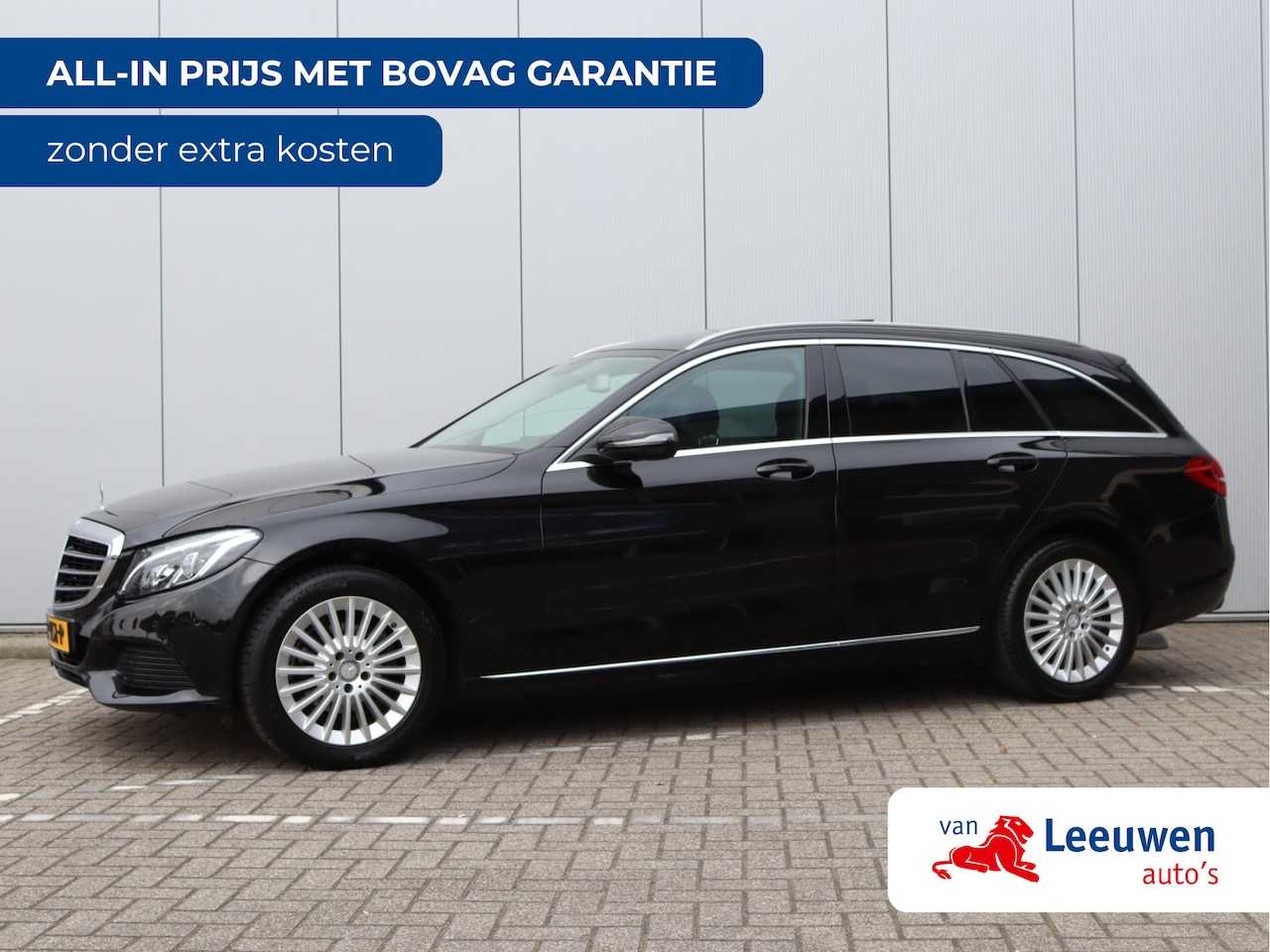 Mercedes-Benz C-klasse Estate - 180 | Panoramadak | Trekhaak | 17" | LED - AutoWereld.nl