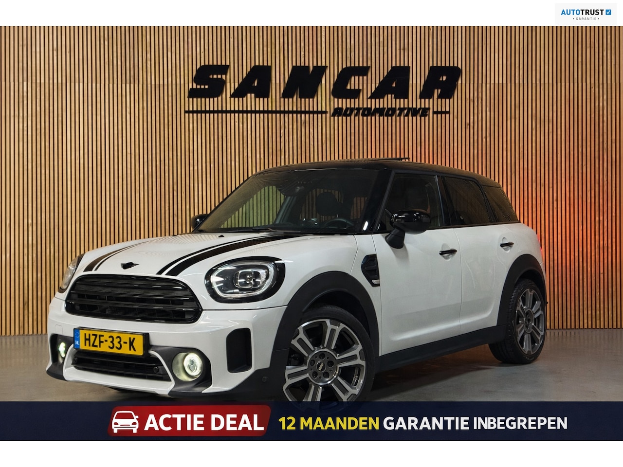 MINI Countryman - Mini 1.5 Cooper MINI Yours PANO|LEER|HUD|DAB|MEMORY|CRUISECONTROL|CARPLAY/ANDROID|19 INCH - AutoWereld.nl