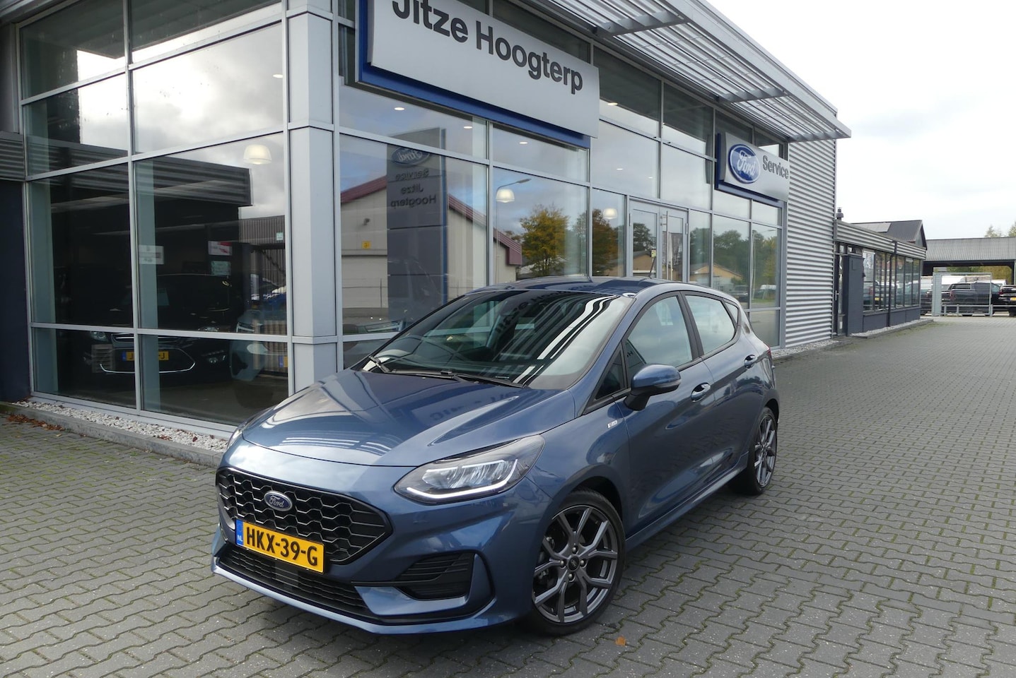 Ford Fiesta - 1.0 EcoBoost Hybrid ST-Line CRUISE CONTROL, CLIMA, APPLE CARPLAY, WINTER PACK, PDC, 38.223 - AutoWereld.nl