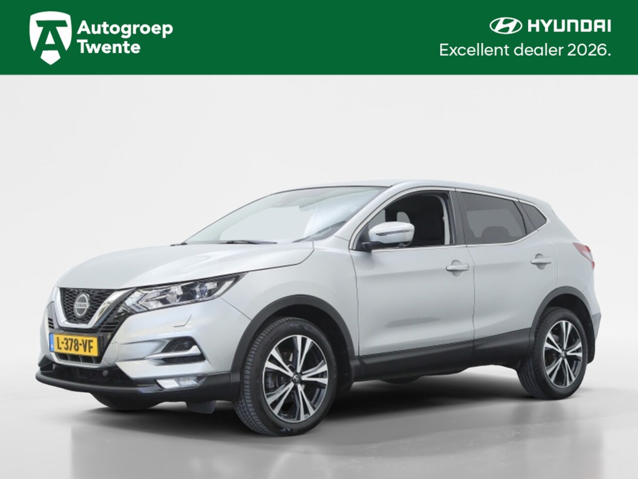 Nissan Qashqai - 1.3 DIG-T N-Connecta | Trekhaak | Rondomzicht Camera | Navigatie - AutoWereld.nl