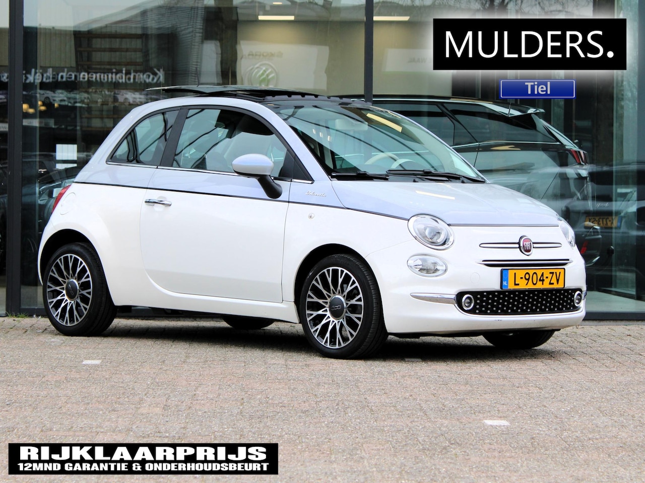 Fiat 500 - 1.0 Hybrid Dolcevita | Apple Carplay / Panoramadak / Climate - AutoWereld.nl