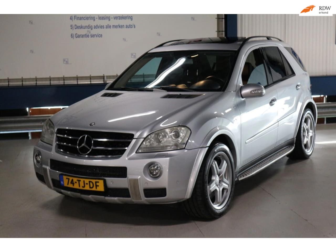 Mercedes-Benz M-klasse - AMG 63 510 PK / NW AUTOMAAT TWV 4500 euro ! ! ! - AutoWereld.nl