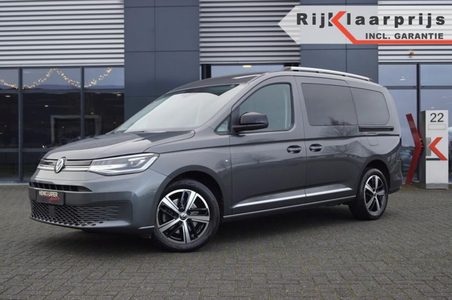 Volkswagen Caddy Maxi - 1.5 TSI DSG Style /LED/  Virtual cockpit /Standkachel/ Camera/Trekhaak afnb./ACC/ Navi - AutoWereld.nl