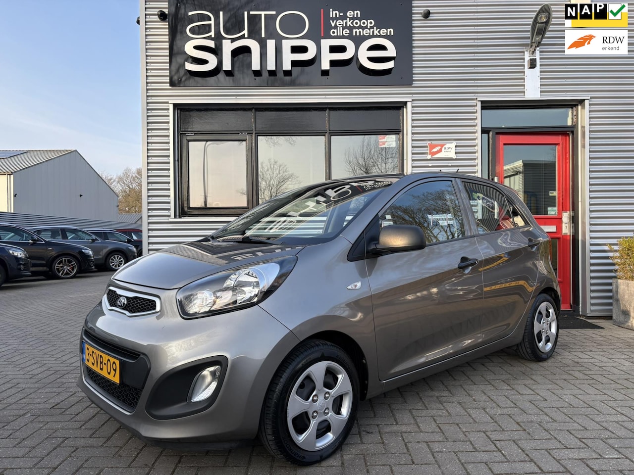 Kia Picanto - 1.0 CVVT ISG Airco -5DRS.-AIRCO-TREKHAAK-DEALER ONDERHOUDEN-ORIGINEEL NEDERLANDS!-51.800 K - AutoWereld.nl