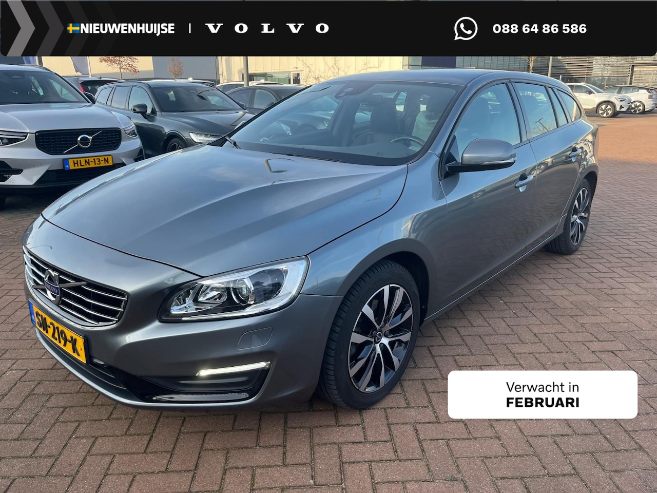 Volvo V60 - 2.0 T3 Polar+ Dynamic | Trekhaak | Navigatie | Leder | Xenon | Stoelverwarming - AutoWereld.nl