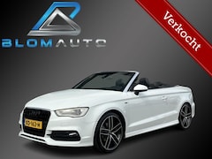 Audi A3 Cabriolet - 1.4 TFSI S-Line LEDER+NEKVERWARMING+19INCH