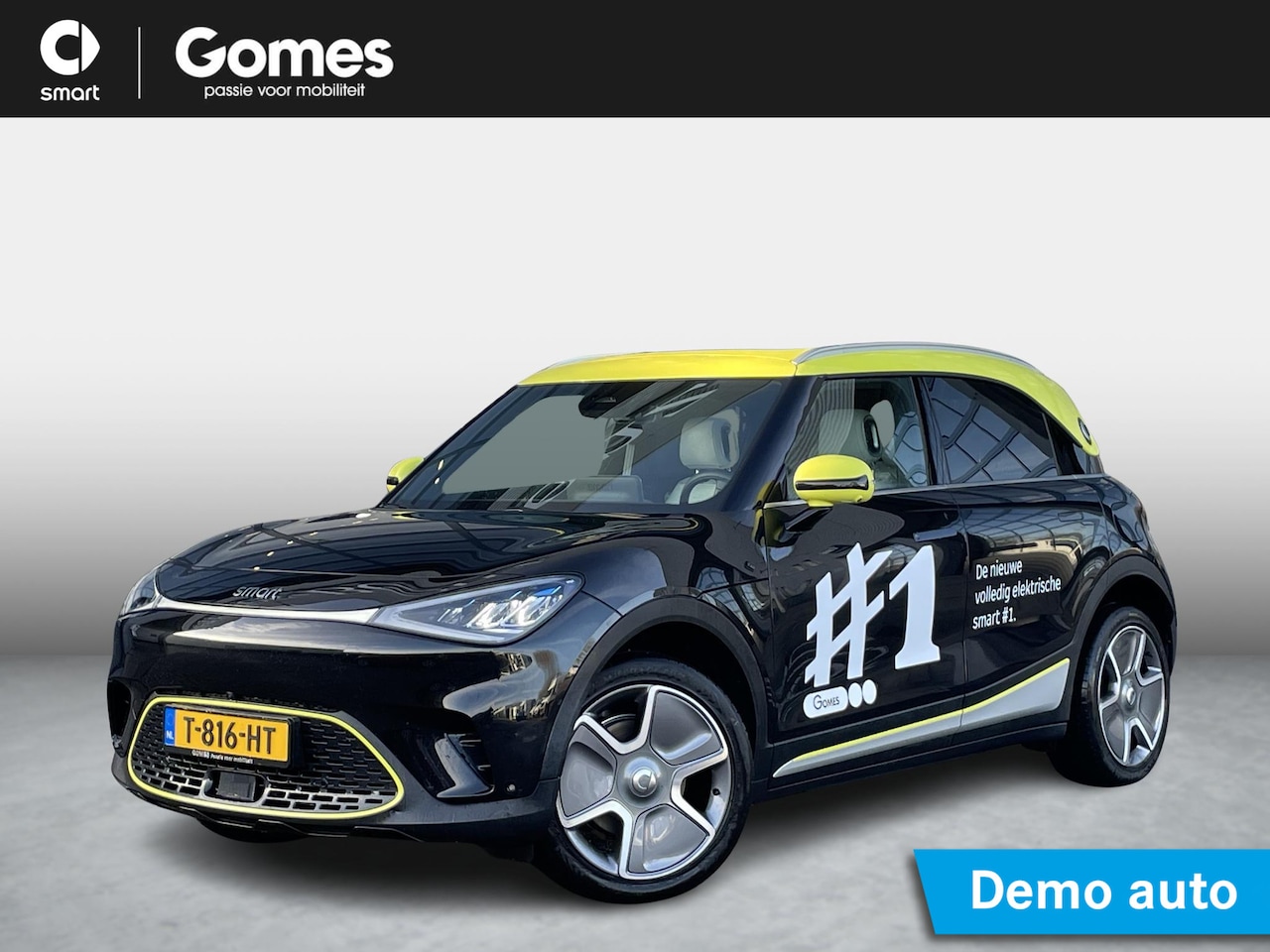 Smart #1 - Pro+ | Panoramadak | Adaptieve Cruise Control | 360° Camera | Dodehoekdetectie | CyberSpar - AutoWereld.nl