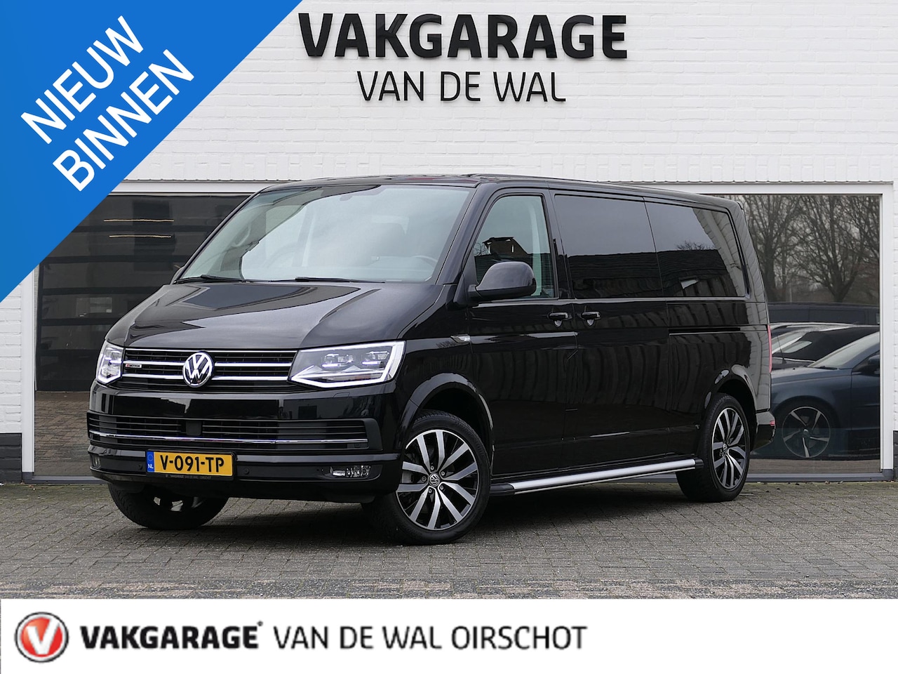 Volkswagen Transporter - 2.0 TDI L2H3 4Motion Highline | Dubbele schuifdeur | Apple-/Android Carplay | Achteruitrij - AutoWereld.nl