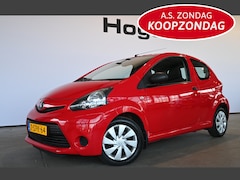 Toyota Aygo - 1.0 VVT-i Now Airco Elektrisch Pakket 1e Eigenaar Dealer Onderhouden Inruil Mogelijk