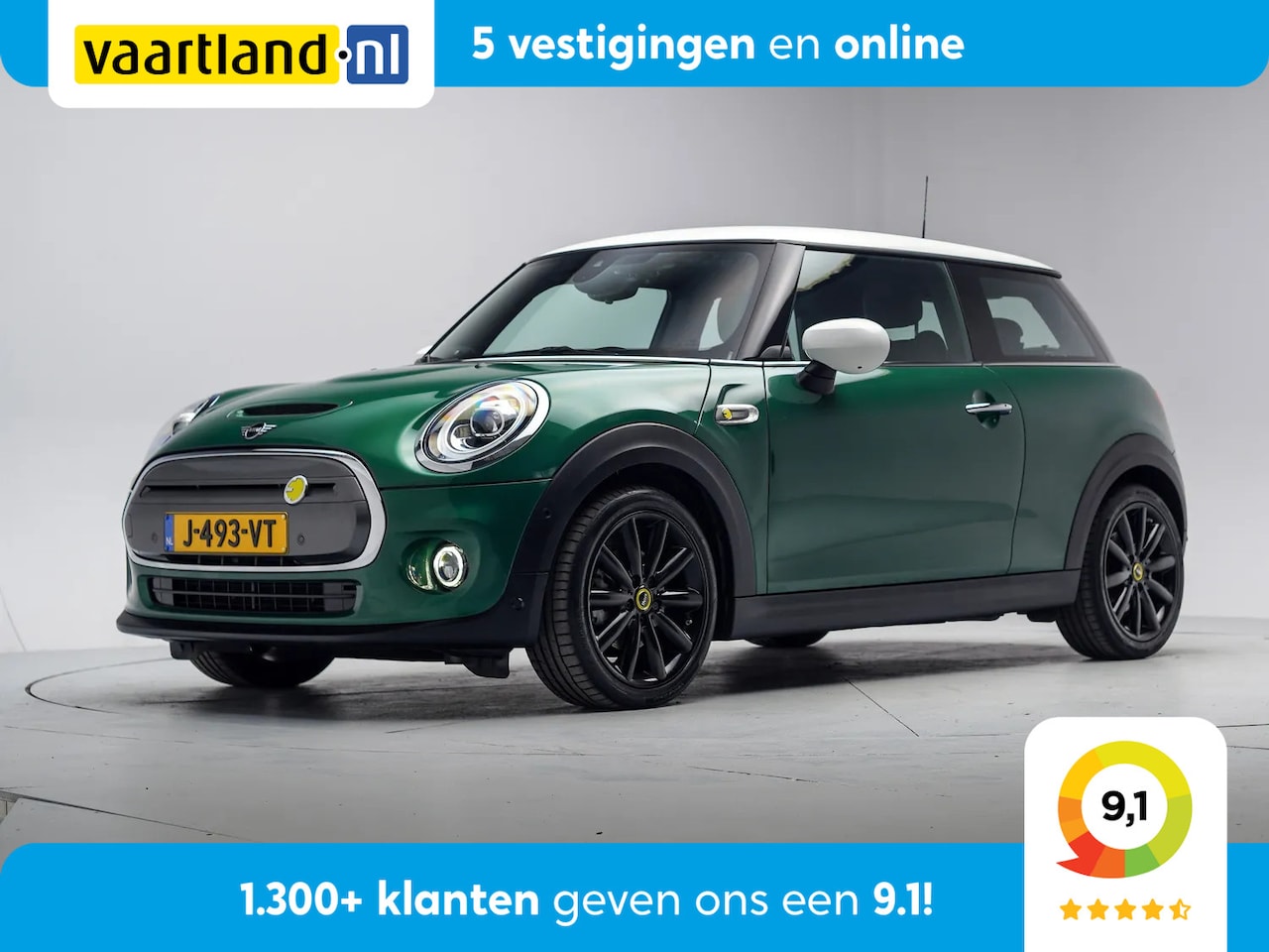 MINI Mini-Electric - Charged 33 kWh 3 fase [ Leder Harman/Kardon Head-up Stoelverwarming Navi ] - AutoWereld.nl