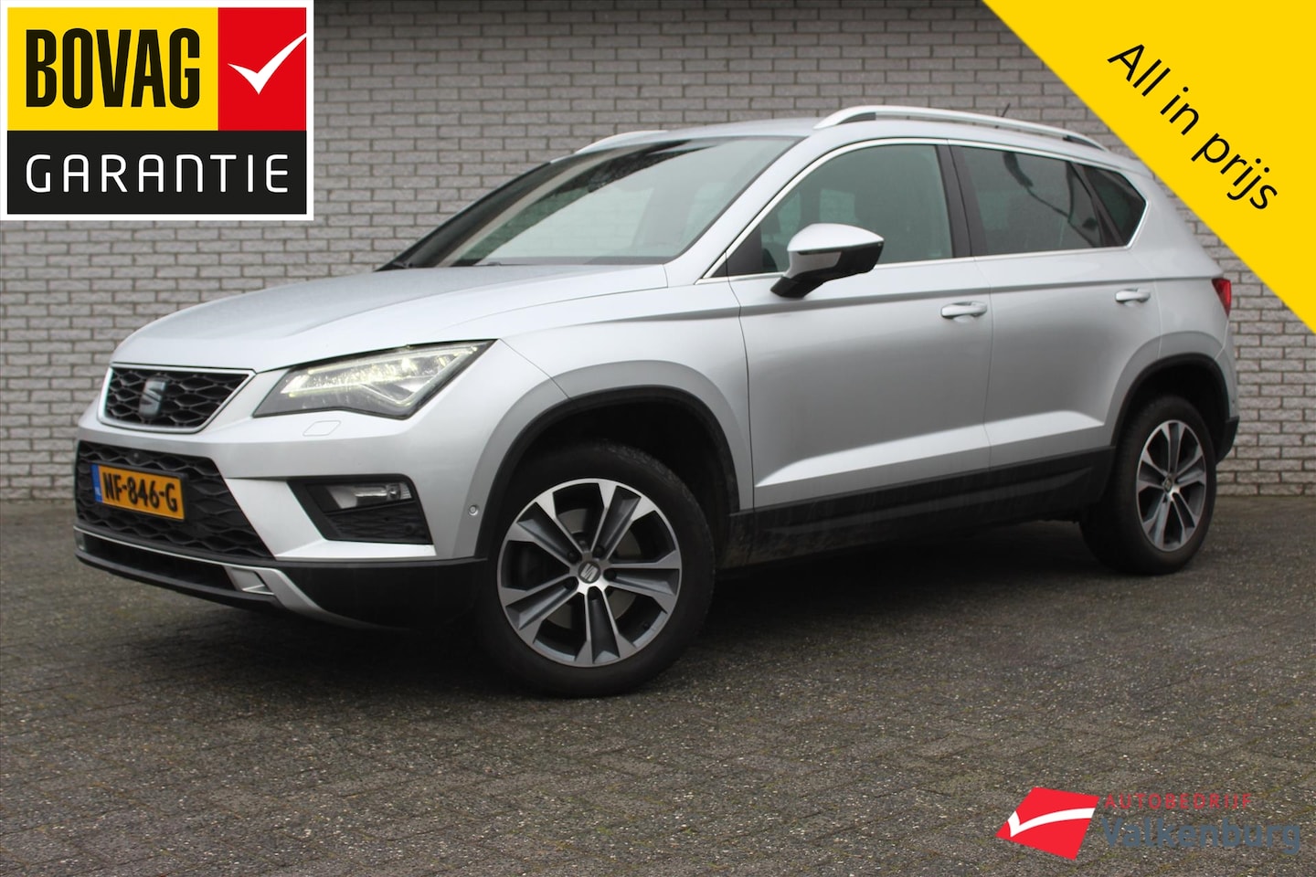 SEAT Ateca - 1.4 EcoTSI Xcellence | Aut. wegklapbare trekhaak | 360º Camera | Stoelverw. | Elektrische - AutoWereld.nl