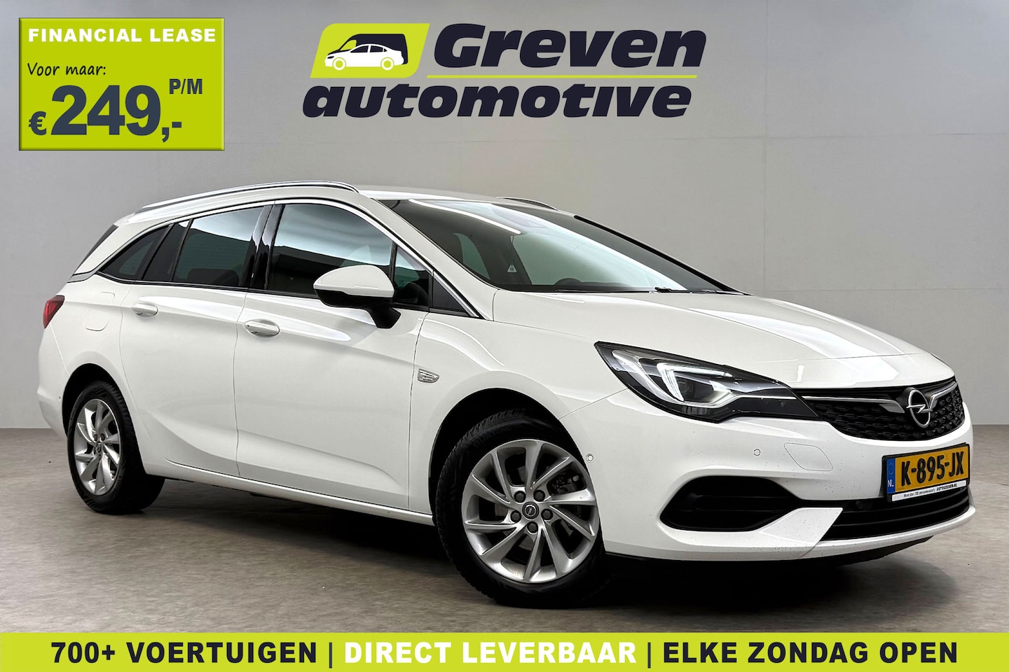 Opel Astra Sports Tourer - 1.4 Elegance | Clima | Cruise | Camera | Carplay | Keyless | Navi | Parkeersens. | NAP - AutoWereld.nl