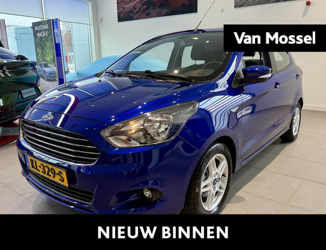Ford Ka - 1.2 Trend Ultimate 24.000km !! | Airco | Parkeersensoren achter | Licht metalenvelgen - AutoWereld.nl
