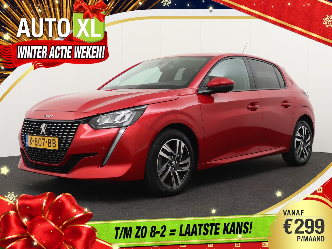 Peugeot 208 - 1.2 PureTech Blue Lease Allure Carplay 3D-Cockpit Camera - AutoWereld.nl