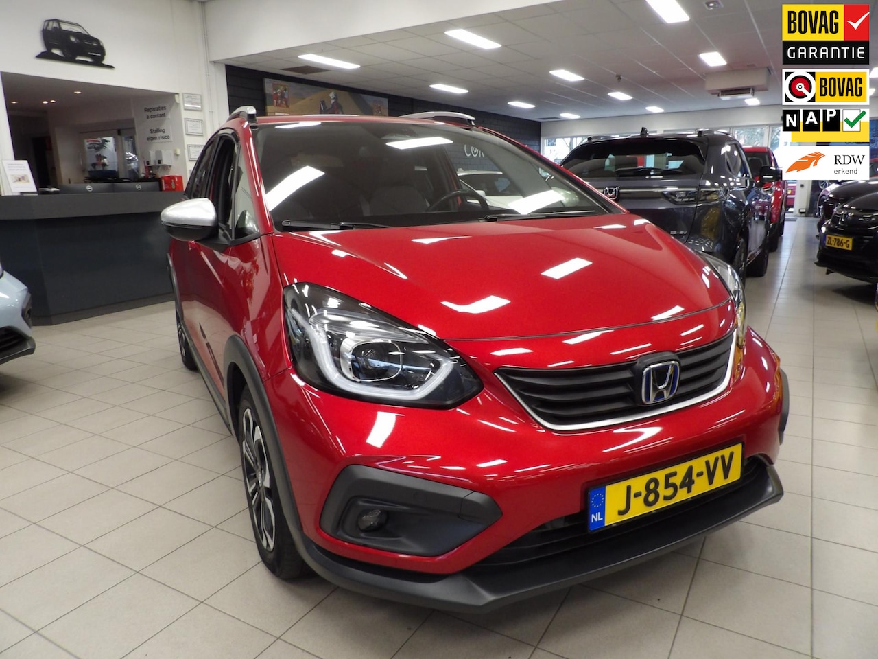 Honda Jazz - 1.5 e:HEV Crosstar 46.000 km incl history //bovag garantie//volledig onderhouden - AutoWereld.nl