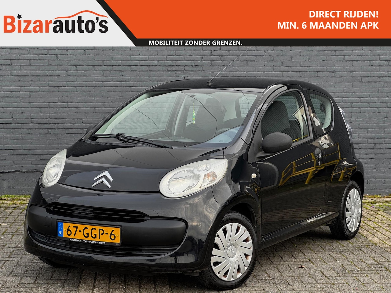 Citroën C1 - 1.0-12V Séduction / 1jr APK / NAP / Zwart / 3dr - AutoWereld.nl