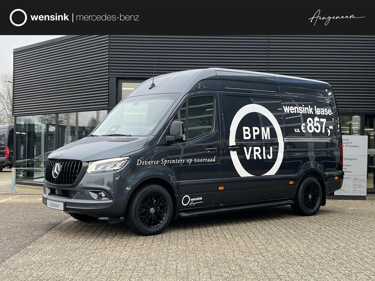 Mercedes-Benz Sprinter - 319 CDI L2 H2 Select | Distronic | Led verlichting | Smartphone integratie pakket | 270° D - AutoWereld.nl