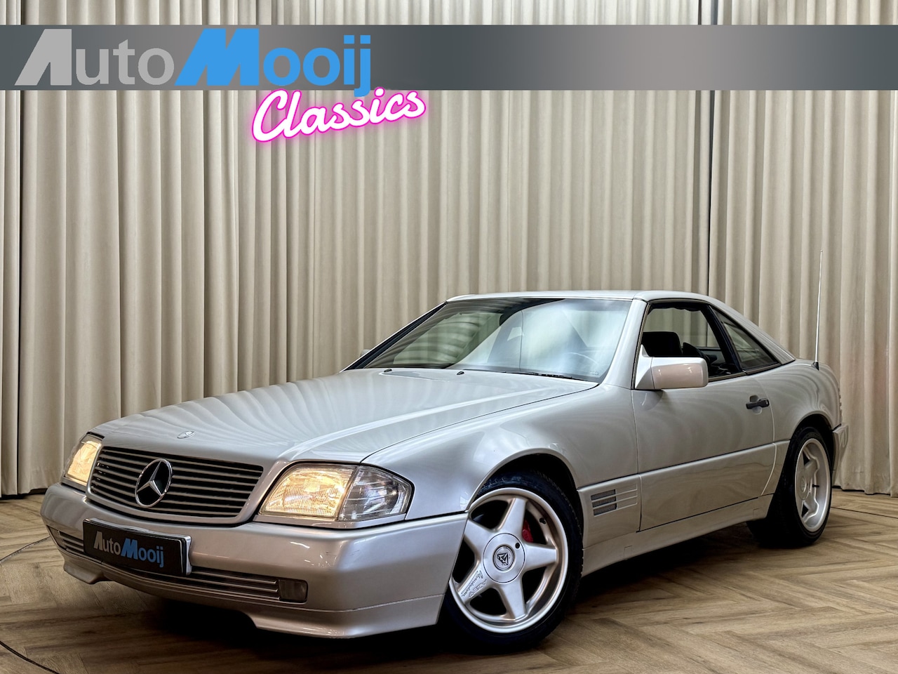 Mercedes-Benz SL-klasse Cabrio - 280 R129 / Belgische Auto / LPG / 17'' AZEV LMV / Leder / Elektrische Stoelen / ECC Clima - AutoWereld.nl