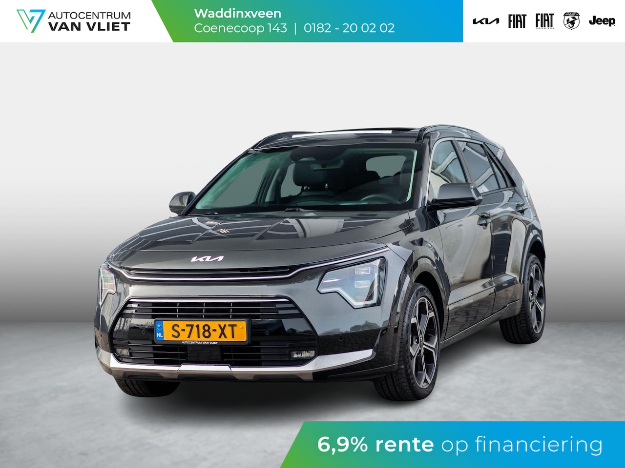 Kia Niro - 1.6 GDi Hybrid ExecutiveLine Lederen bekleding l Stoel verwarming en ventilatie l Harman K - AutoWereld.nl