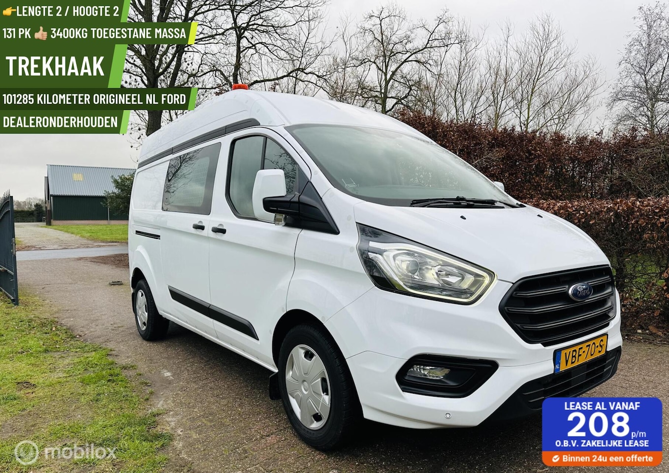 Ford Transit Custom - 340 2.0 TDCI L2H2 Trend 340 2.0 TDCI L2H2 Trend - AutoWereld.nl