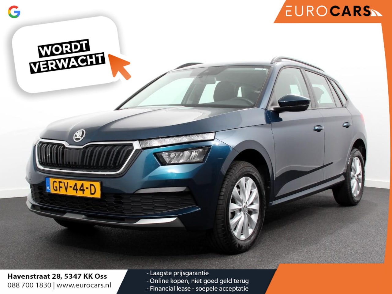 Skoda Kamiq - 1.0 TSI 110pk DSG Dynamic | Navigatie | Apple Carplay/Android Auto | Camera | Adaptive Cru - AutoWereld.nl