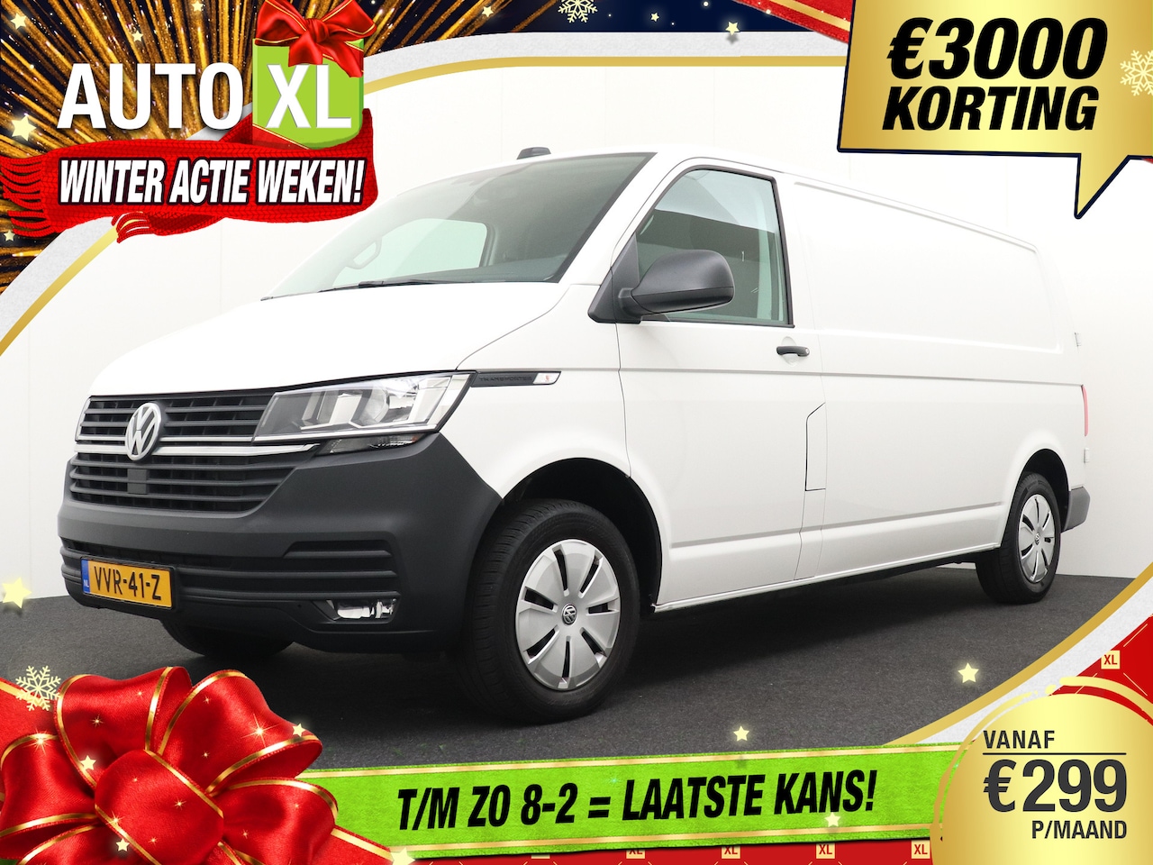 Volkswagen Transporter - 2.0 150 PK TDI Aut. L2 Executive+ Camera Carplay Trekhaak 1k - AutoWereld.nl
