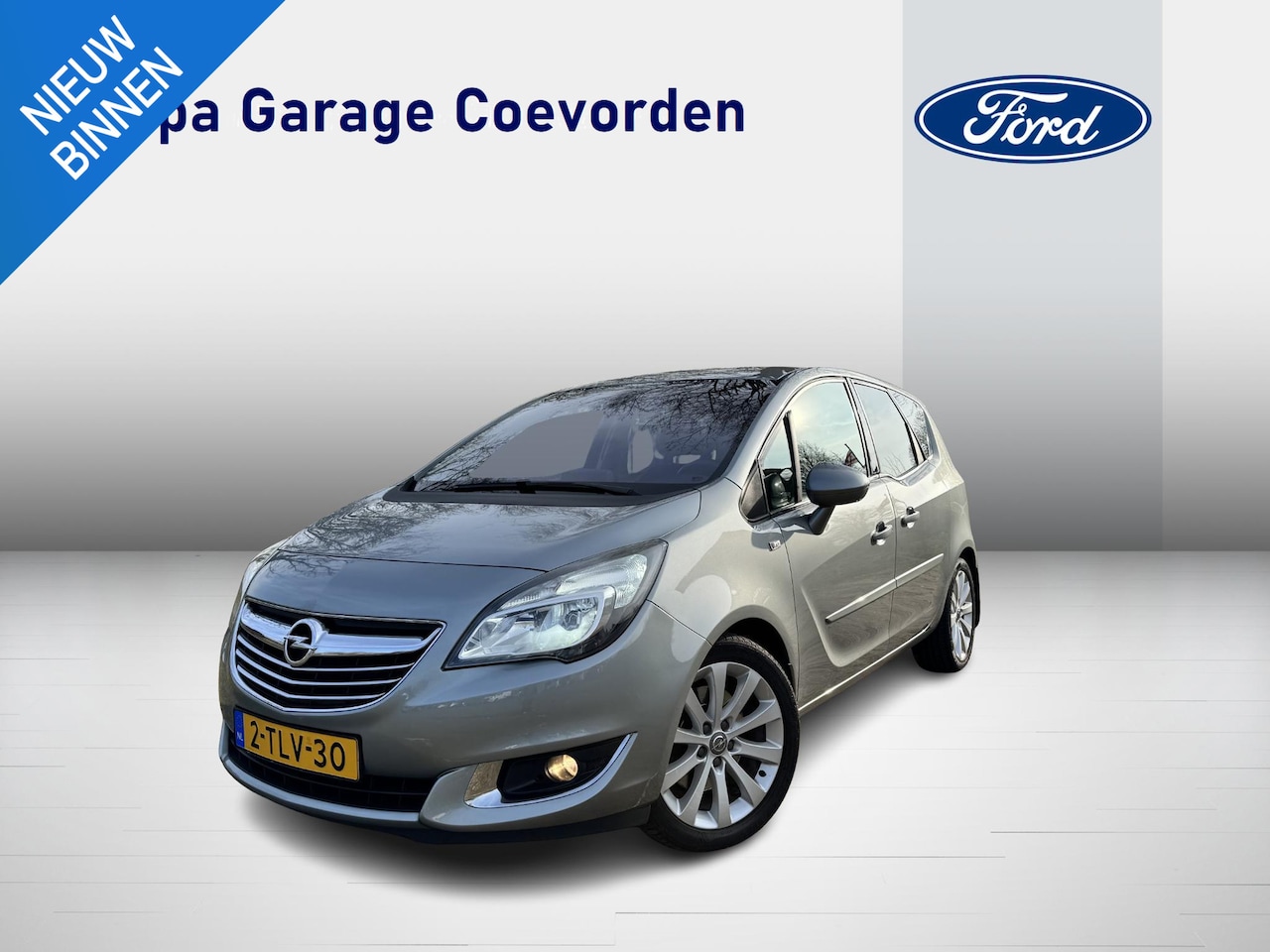 Opel Meriva - 1.4 Turbo Cosmo Automaat | LEDER | WINTERPACK | COMFORTSTOELEN | SENSOREN | - AutoWereld.nl