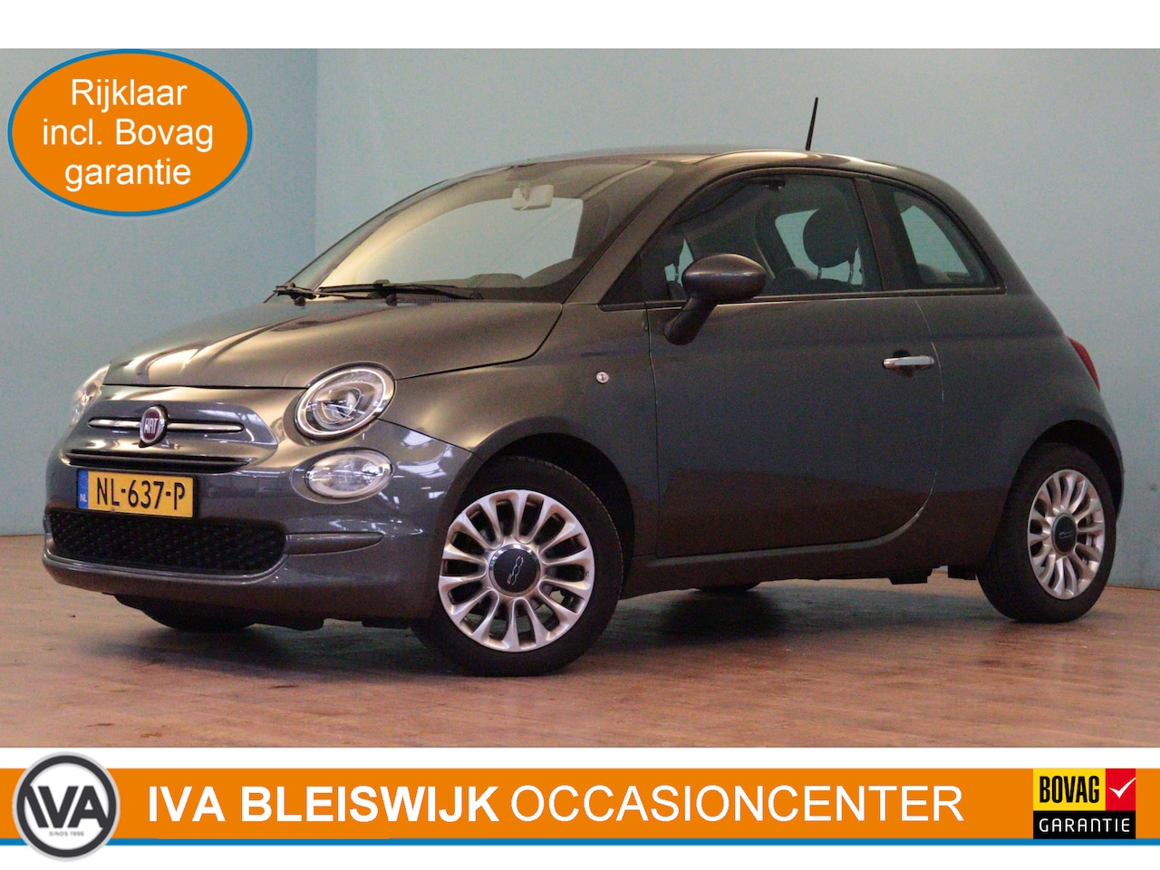 Fiat 500 - 0.9 TwinAir Turbo Popstar | BLUETOOTH | AIRCO | TREKHAAK AFN | LMV | START / STOP | - AutoWereld.nl
