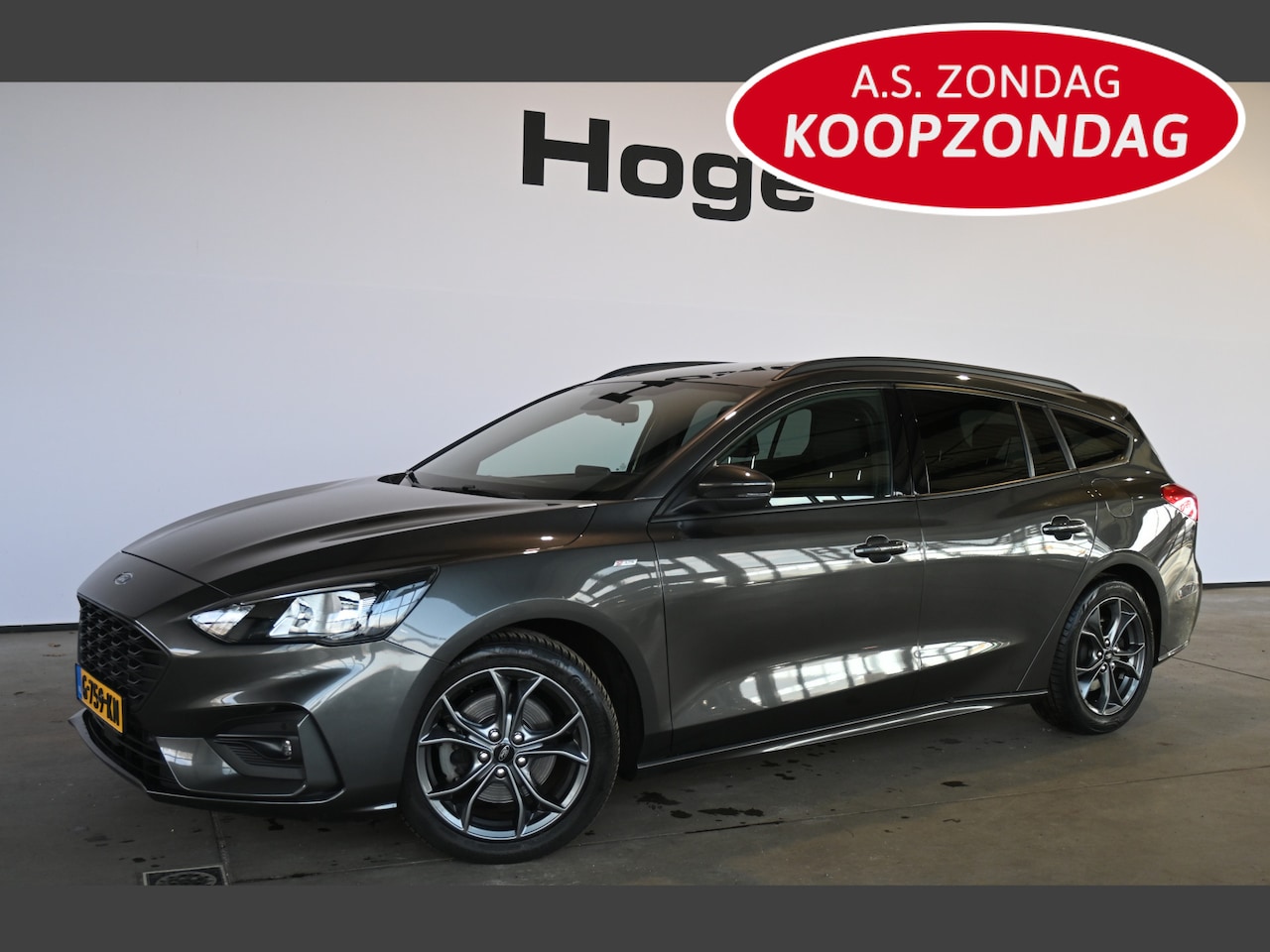 Ford Focus Wagon - 1.0 EcoBoost ST Line Business Navigatie Stoelverwarming Goed Onderhouden! Inruil Mogelijk! - AutoWereld.nl
