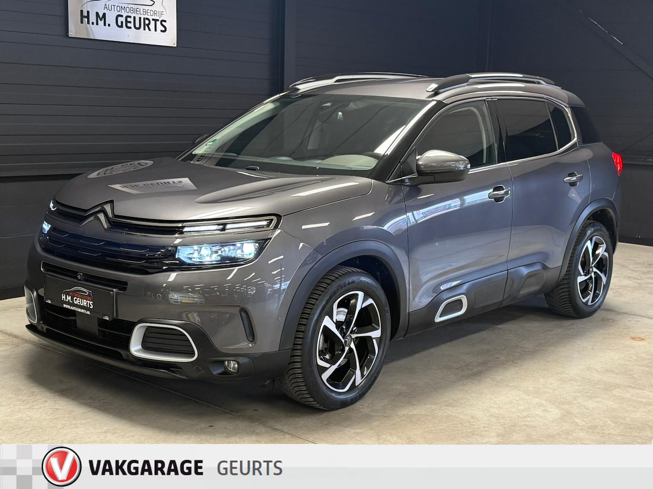 Citroën C5 Aircross - 1.6T Automaat Shine Leder Memory Adapt 360Cam Navi Full Option! - AutoWereld.nl