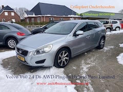 Volvo V60 - D6 215pk Plug-In Hybrid Pure Limited Voll Opties