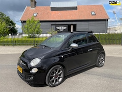 Fiat 500 C - 0.9 TwinAir SPORT S CARBRIO AIRCO NAVIGATIE LEER LM-VELGEN
