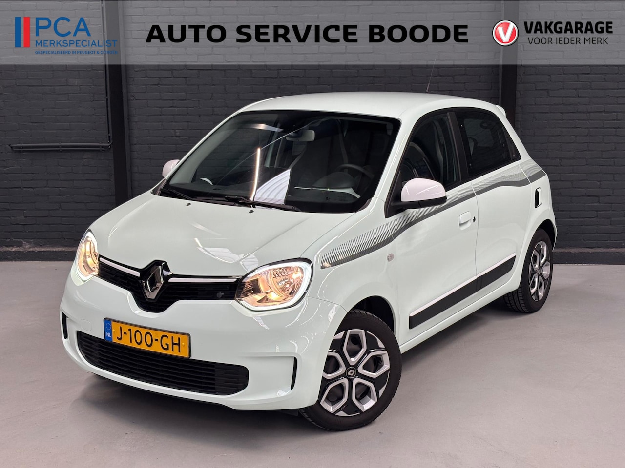 Renault Twingo - 1.0 SCe Collection - airco - cruise control - Pistache groen - AutoWereld.nl