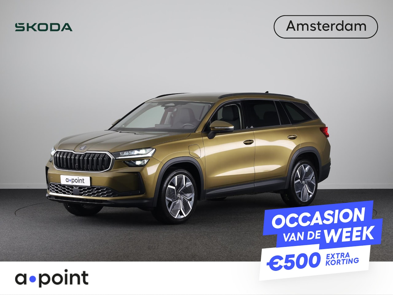 Skoda Kodiaq - 1.5 TSI PHEV Business Edition 204 pk Automaat (DSG) | Verlengde garantie | Navigatie | Tre - AutoWereld.nl