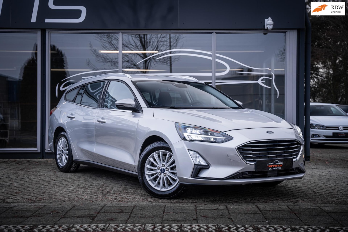 Ford Focus Wagon - 1.0 EcoBoost Hybrid Titanium Style|LED|Navi|Apple Carplay|DAB|Stoel/Stuurverwaming|Hold|Cr - AutoWereld.nl