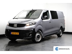 Fiat Scudo - 2.0 MultiJet 145 L3 Dubbel Cabine | Bijrijdersstoel | Camera | Trekhaak | Dode Hoek Detect