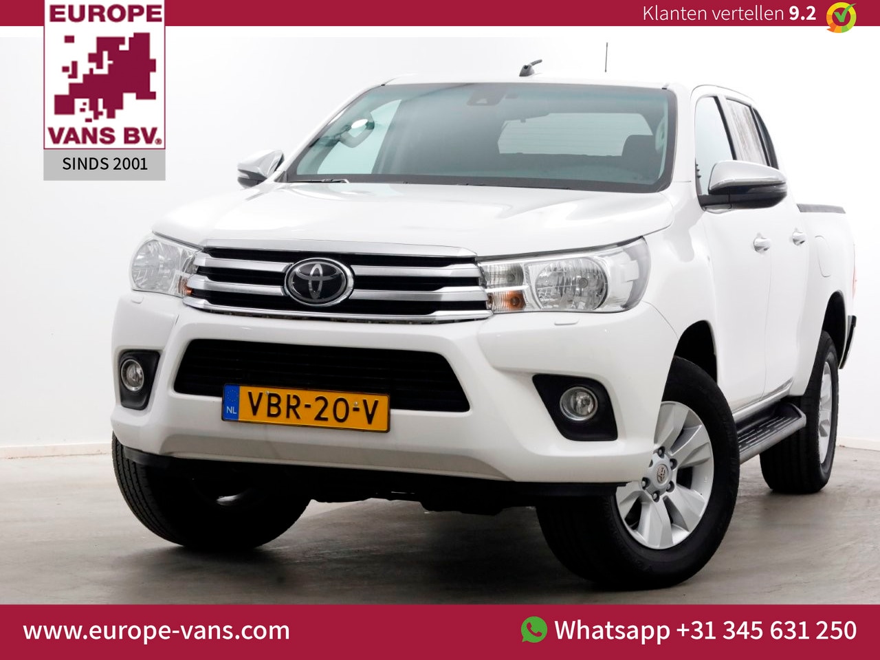 Toyota HiLux - 2.4 D-4D-F 150pk E6 4WD 4x4 Double Cab Automaat 2/5-Persoons 08-2019 - AutoWereld.nl