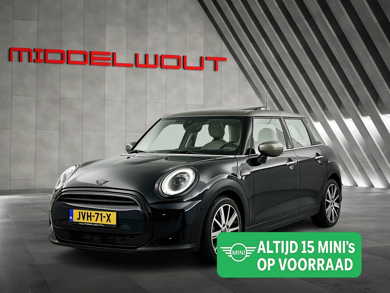 MINI Cooper - Mini 1.5 Camden/Pano/Head-Up/17"/Leder/Sportst/Stoelv - AutoWereld.nl