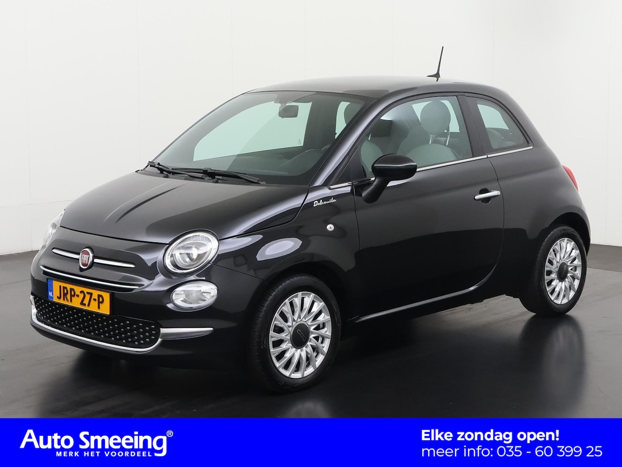 Fiat 500 - 1.0 Hybrid Dolcevita | Panoramadak | Carplay | Lichtmetalen Velgen | Zondag Open! - AutoWereld.nl