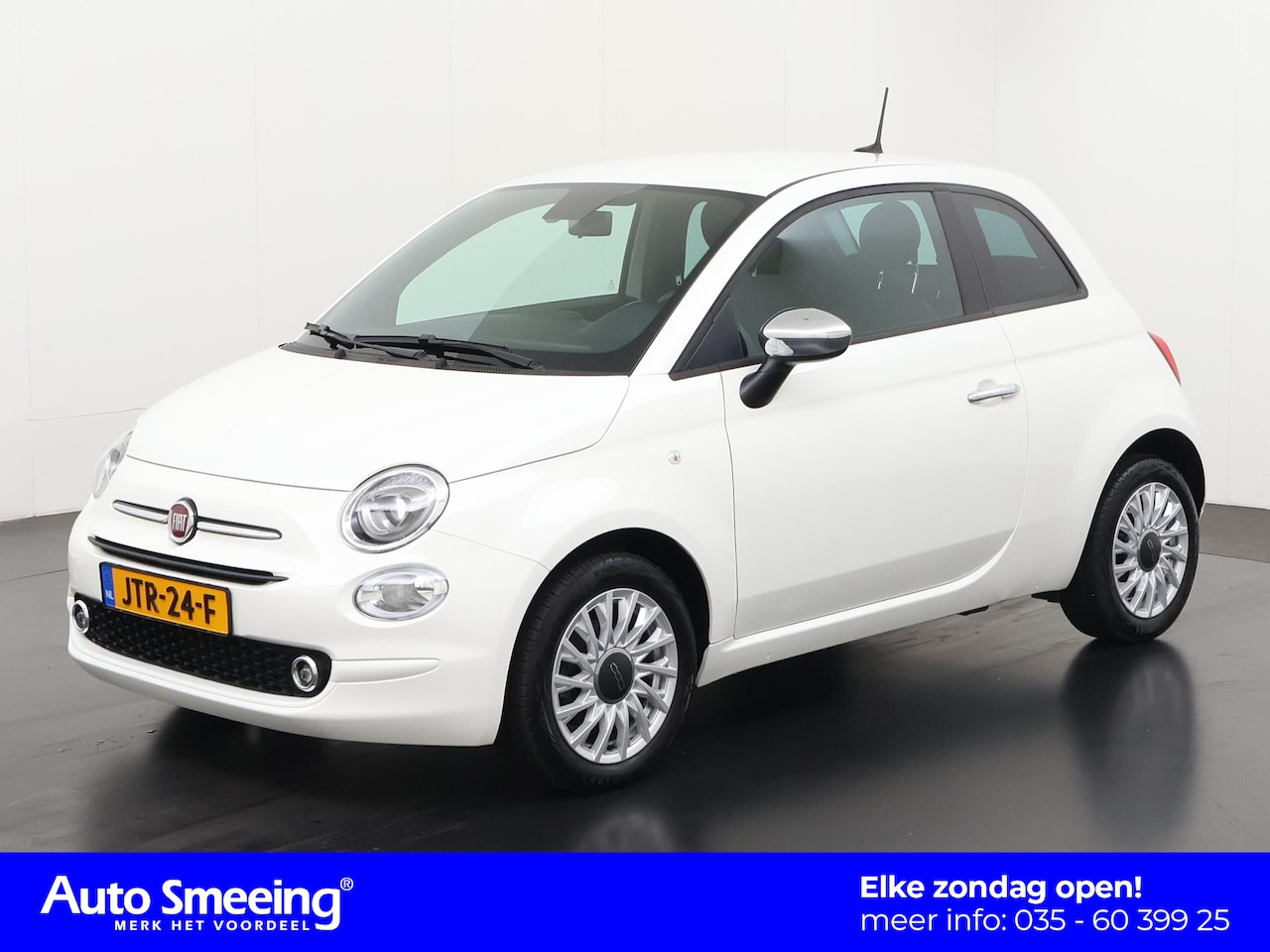 Fiat 500 - 1.0 Hybrid | Navigatie | Digital Cockpit | Parkeersensor | Zondag Open! - AutoWereld.nl