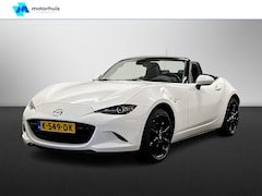 Mazda MX-5 - 1.5 SKYACTIV-G 132PK GT-M BLACK&WHITE NAVI FULL LED CAMERA LEDER PDC NL-AUTO NAP