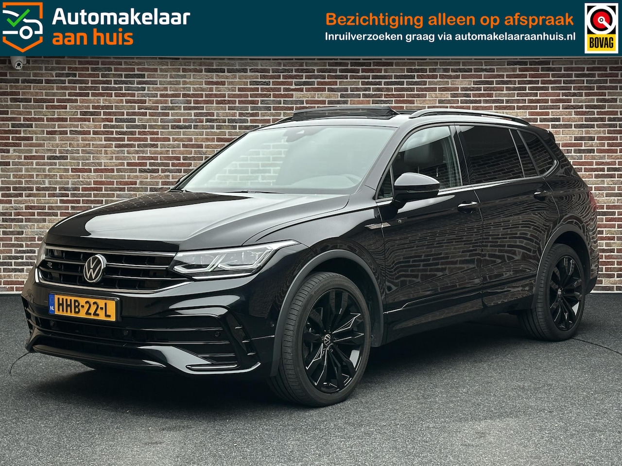 Volkswagen Tiguan Allspace - 2.0 TSI 4Motion R Line Allspace Panorama IQ Headup Trekhaak 7P - AutoWereld.nl