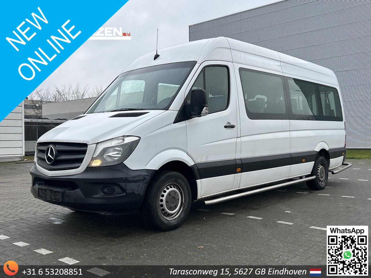 Mercedes-Benz Sprinter - 314 2.2 CDI 432 HD EUVI | € 9.900,- NETTO! | 9 Persoons | Rolstoel Lift | Airco | - AutoWereld.nl