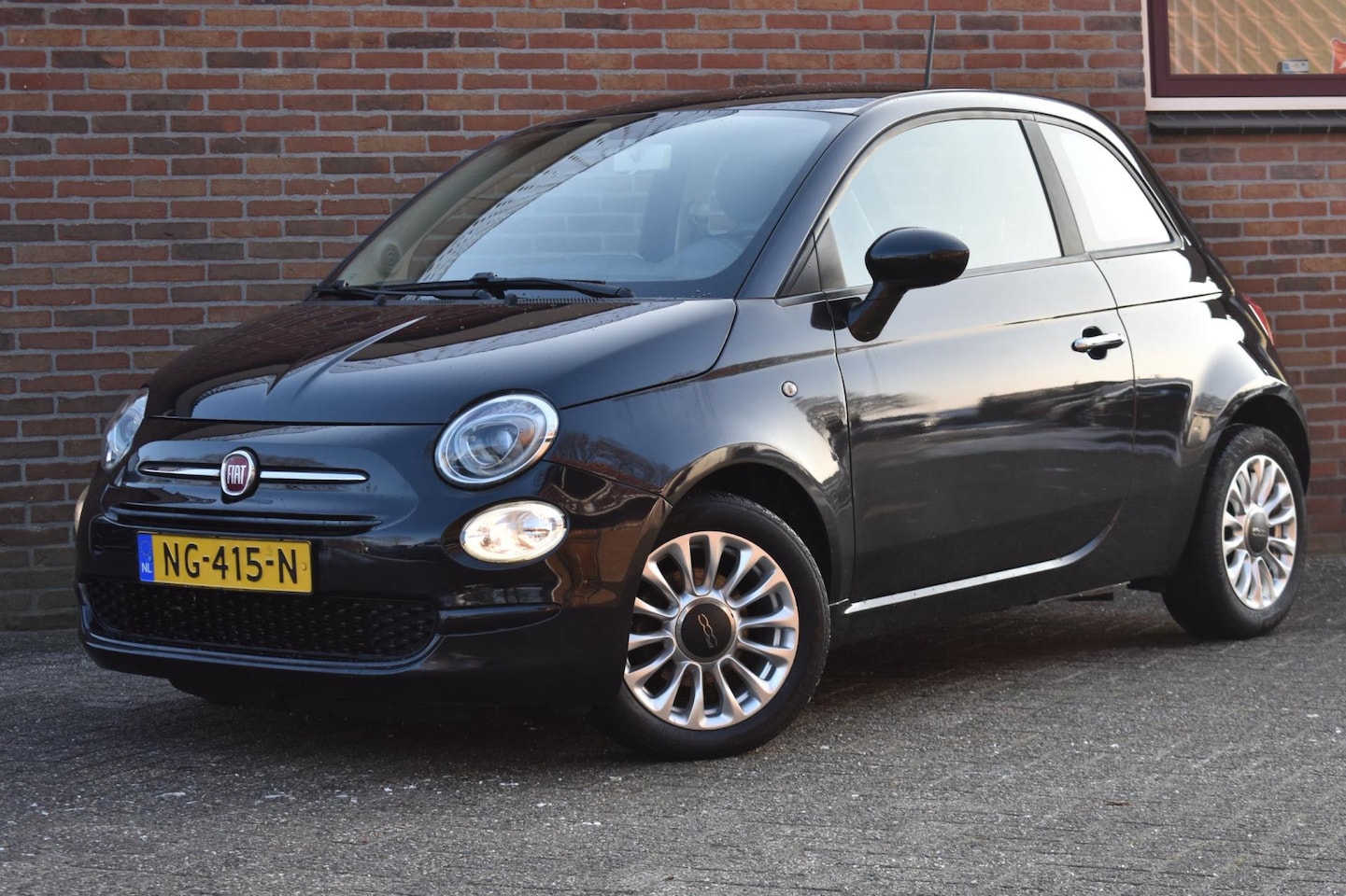 Fiat 500 - 0.9 TwinAir Turbo Popstar '17 Airco Inruil mogelijk - AutoWereld.nl