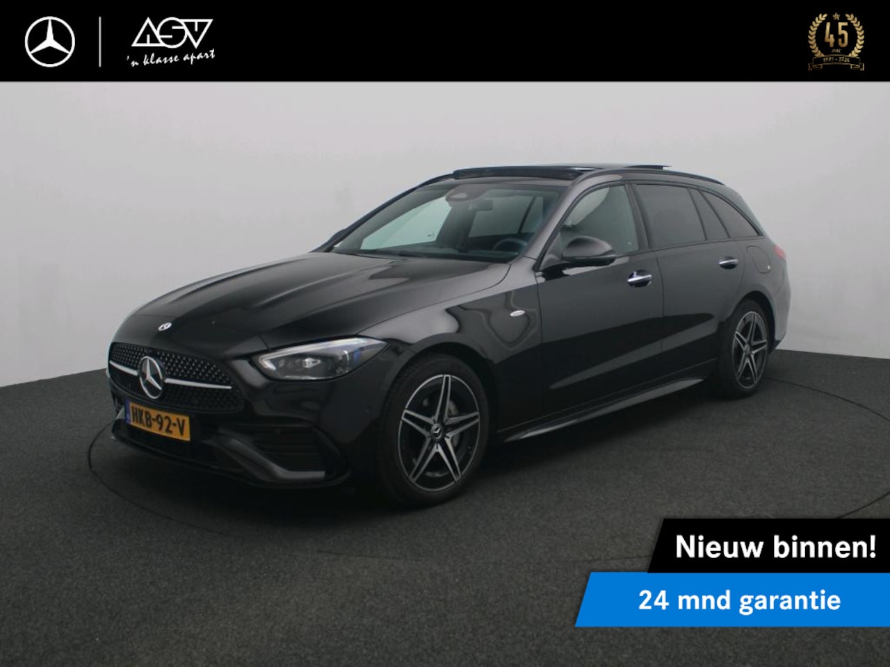 Mercedes-Benz C-klasse Estate - 300 e AMG Business Solution | Panorama - Schuifdak | Trekhaak Wegklapbaar | Burmester 3D S - AutoWereld.nl