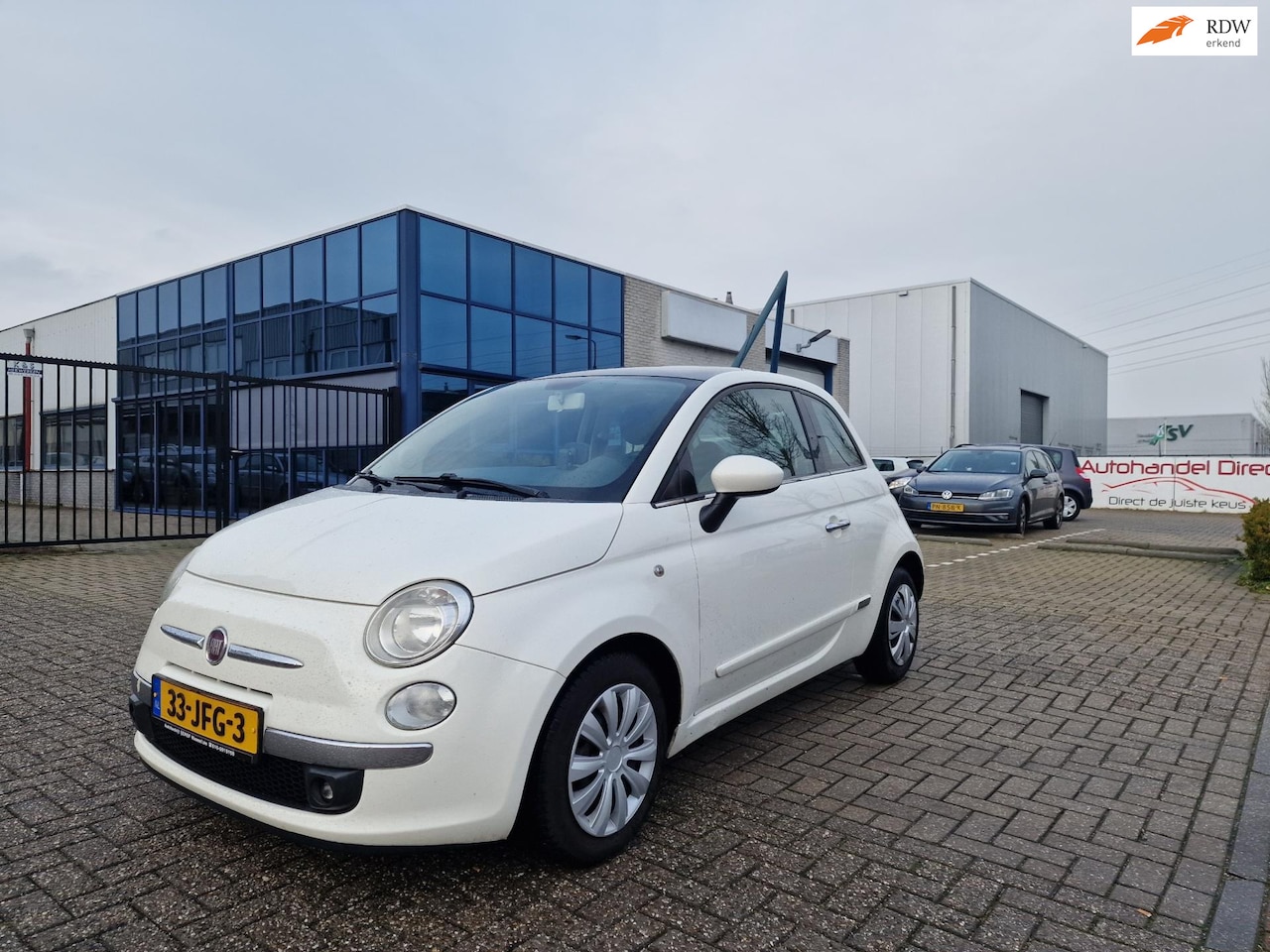 Fiat 500 - 1.2 Lounge AUTOMAAT PANO NAVI ELEC.PAKET BOEKJES - AutoWereld.nl