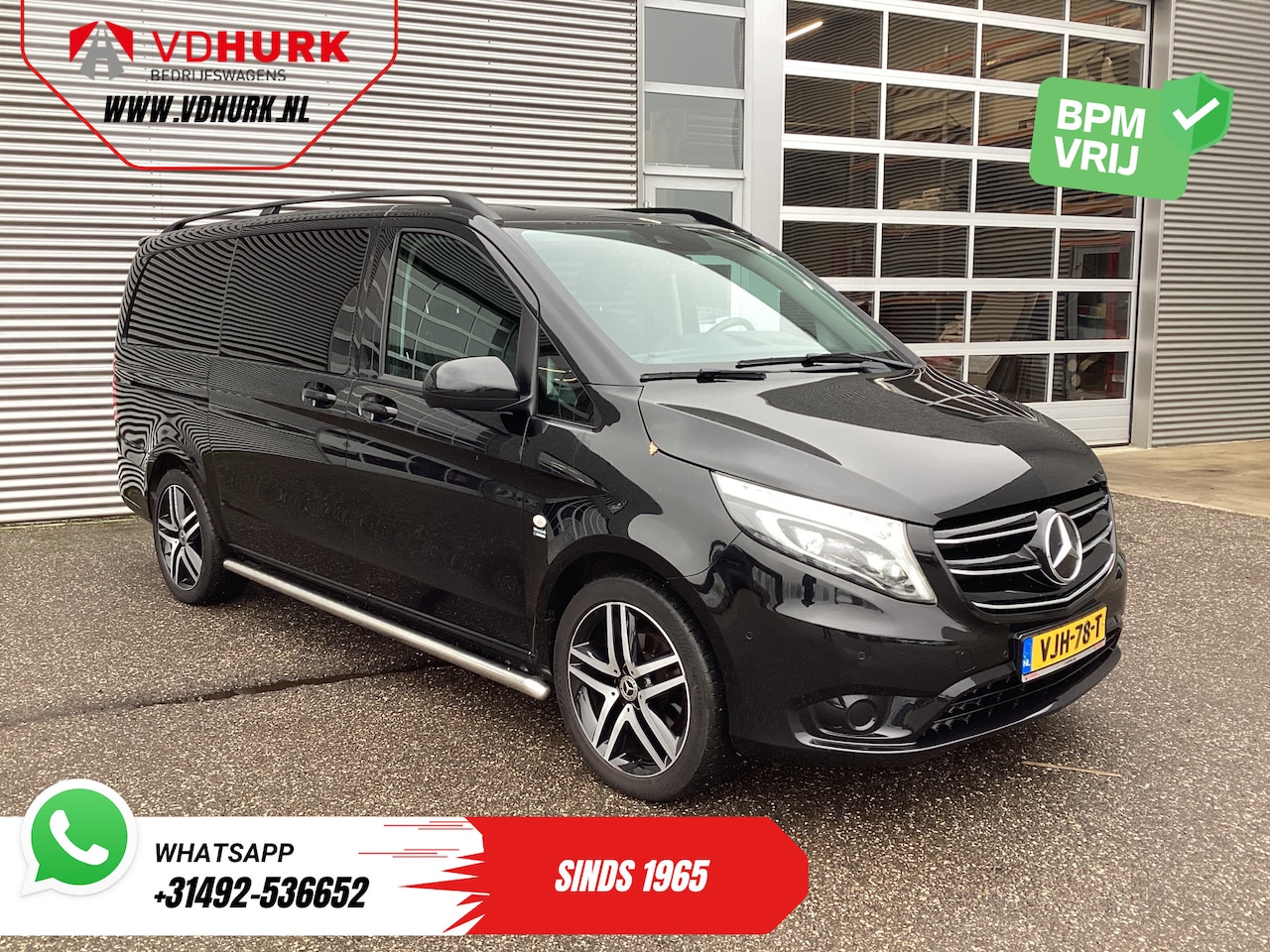 Mercedes-Benz Vito - 114 CDI Aut. L2 Dubbel Cabine DC NL Auto/ LED/ Carplay/ 2x Schuifdeur/ Leder/ Stoelverw./ - AutoWereld.nl