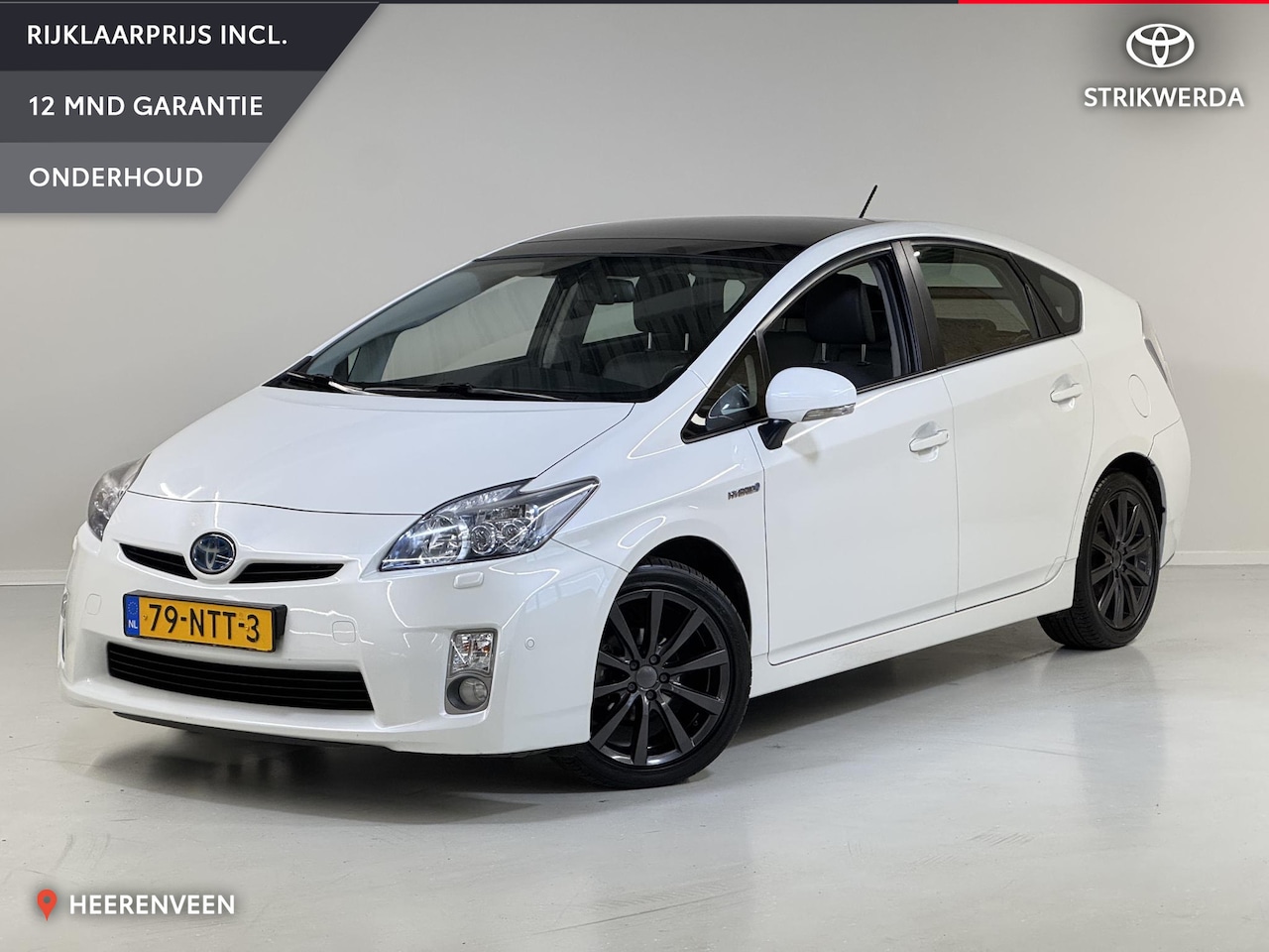 Toyota Prius - 1.8 Executive Solar | Schuif/kantel dak | Lederen bekleding | Volledige dealerhistorie | T - AutoWereld.nl